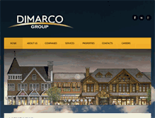 Tablet Screenshot of dimarcogroup.com